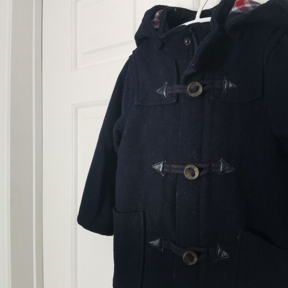H&M wool pea coat size 2-3 years - Picture 2 of 4